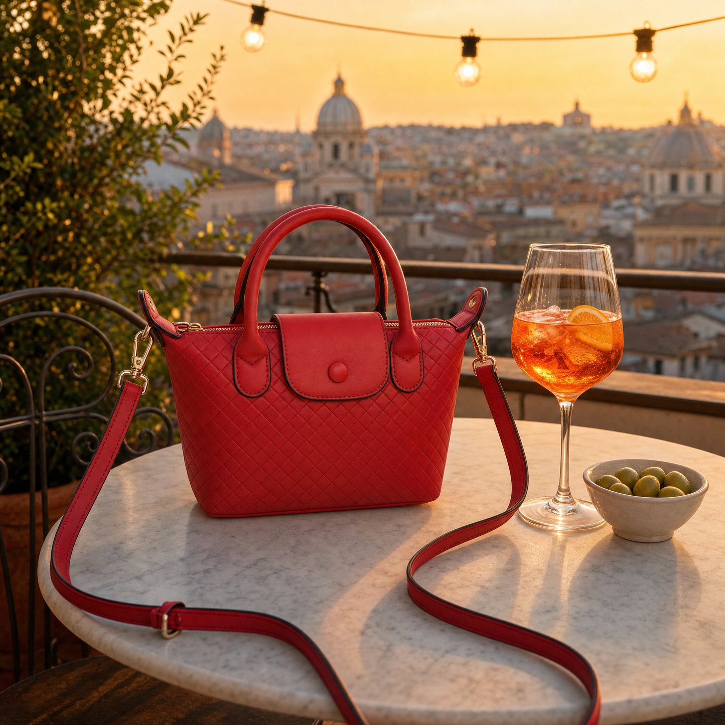 Mia Quilted Mini Bag